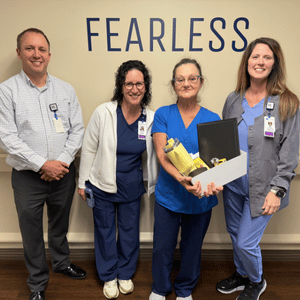 Adriane Wencel BEE Winner Q1 2025 Adriane Wencel and team